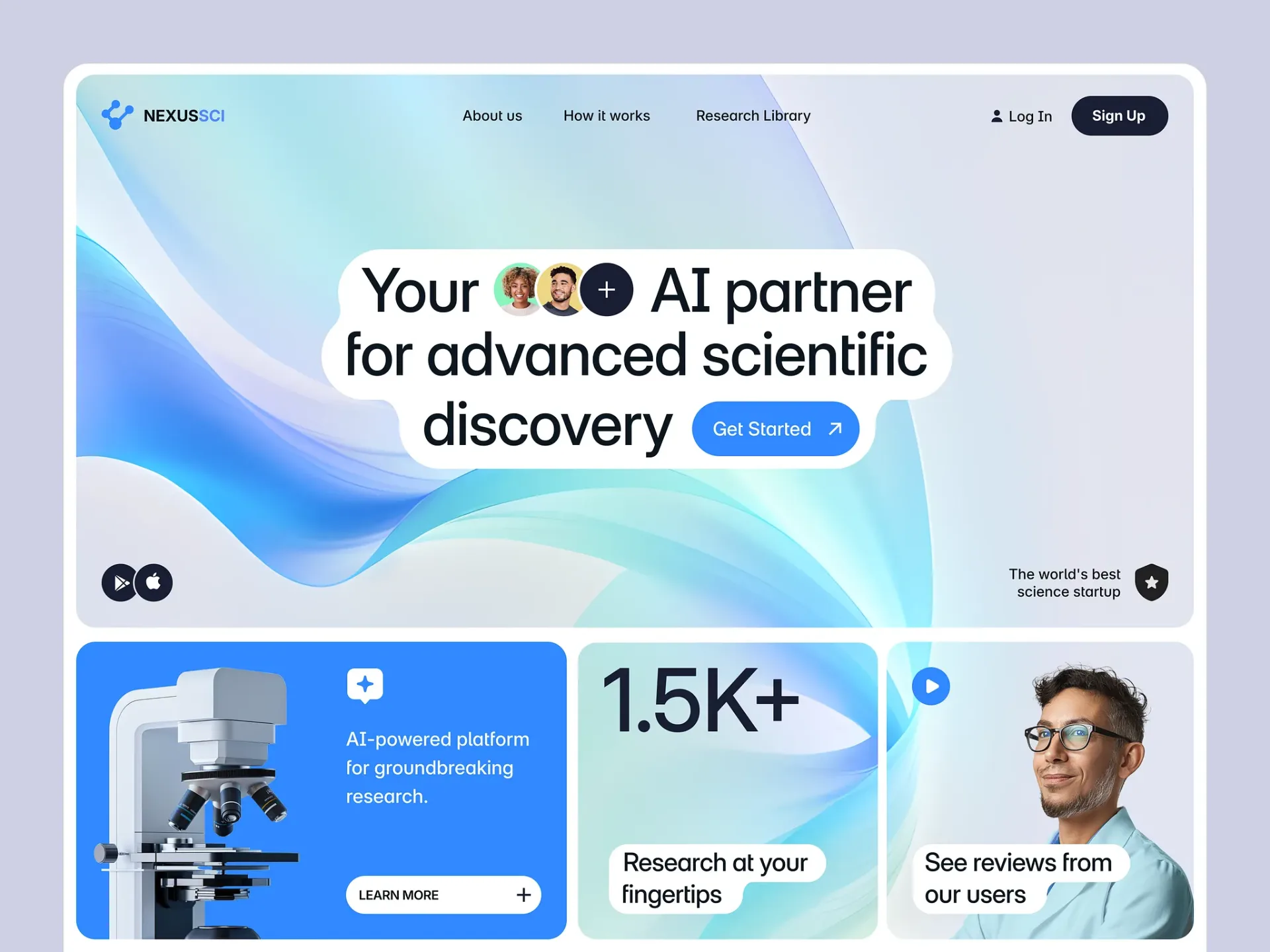 NexusSci - AI Research Platform